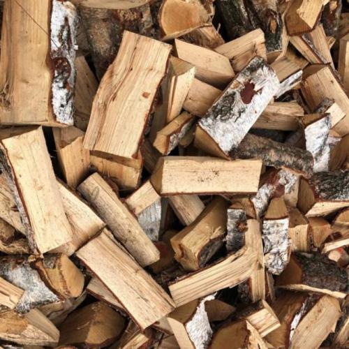 Palivové dřevo sypané (bříza, olše)
